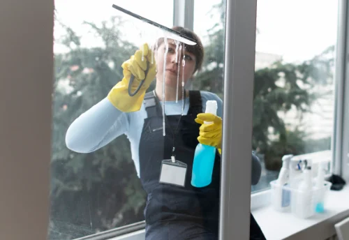 Nettoyage de vitres intérieures et extérieures à Saint-Benoist-sur-Mer
